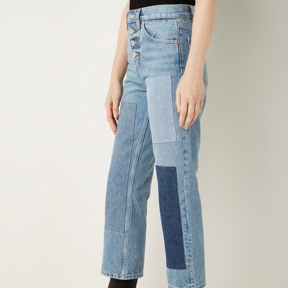 MAJE PATCHOU STRAIGHT LEG DENIM - Picture 4 of 4
